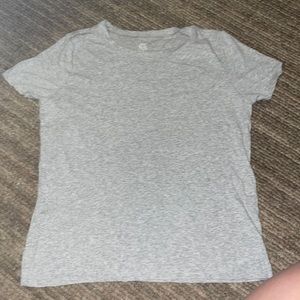 aerie real soft grey tee